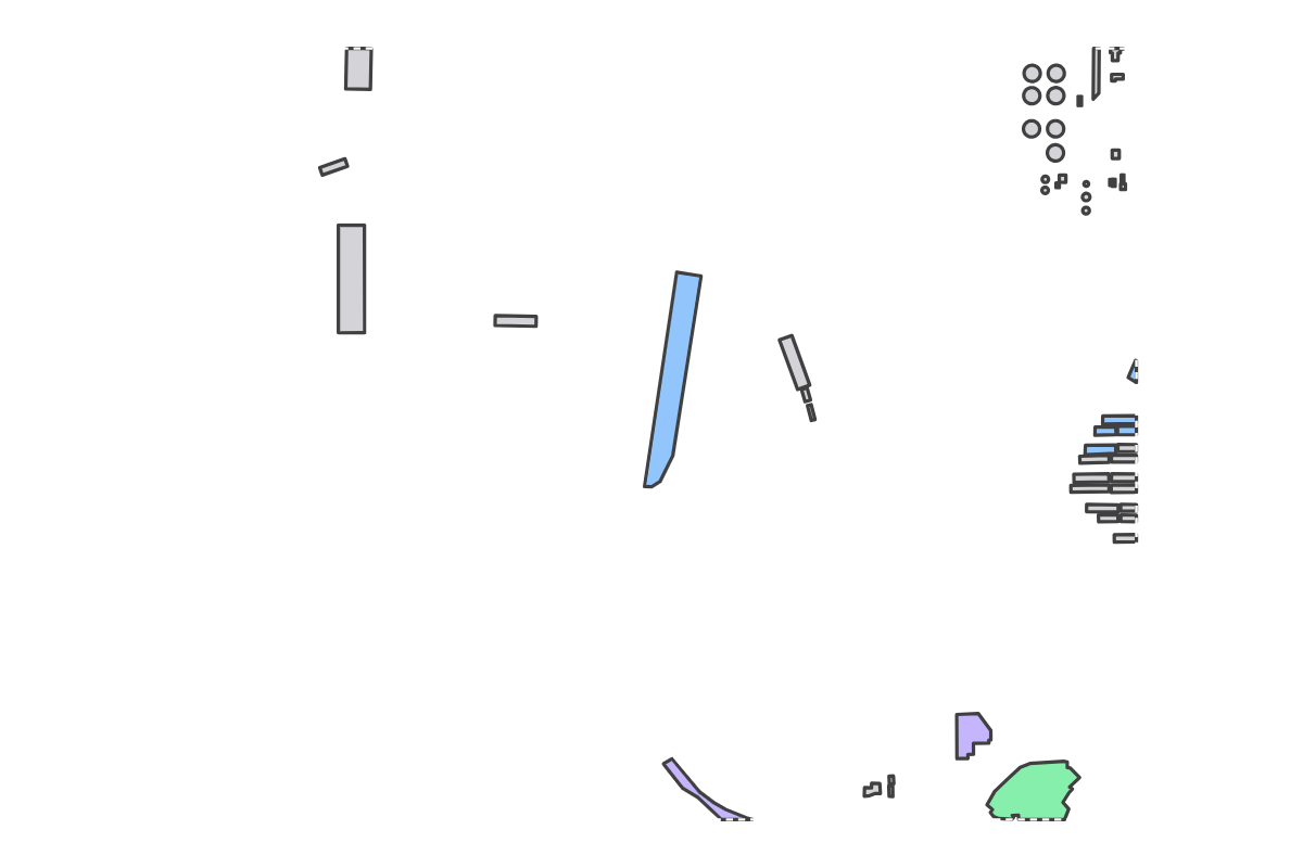 Program breakdown map