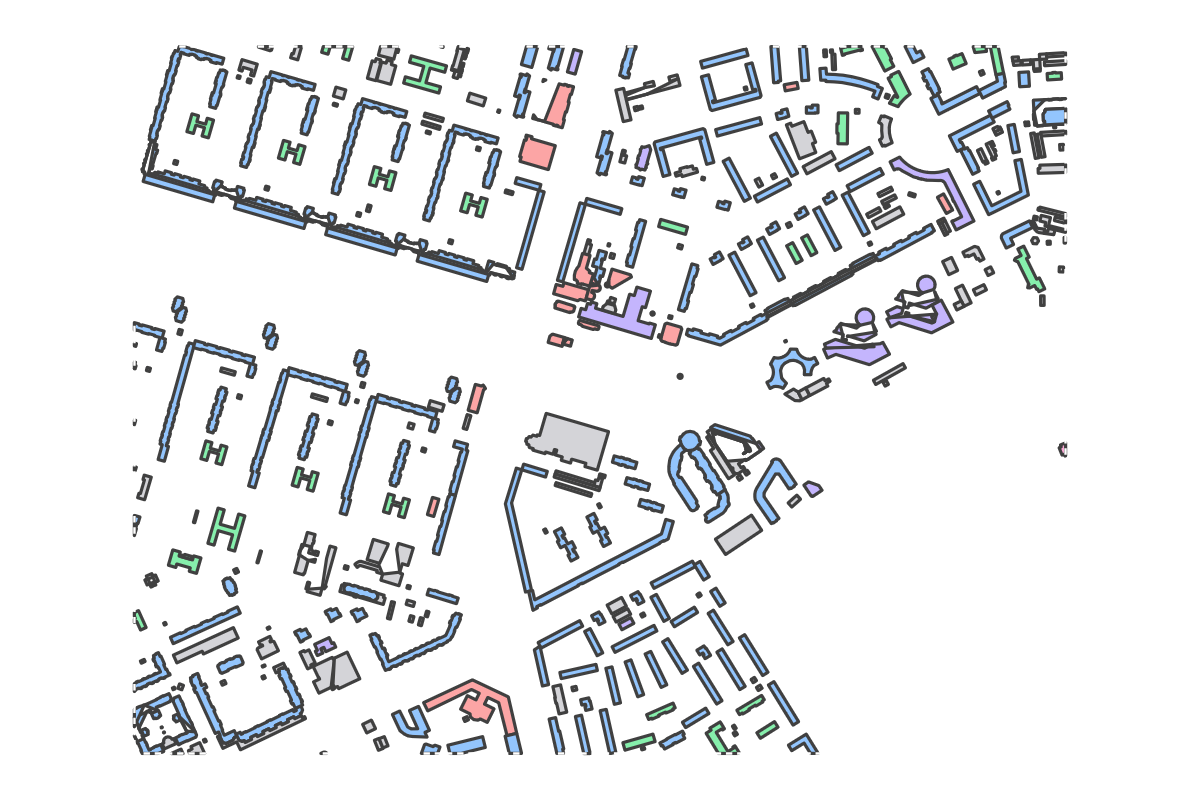 Program breakdown map