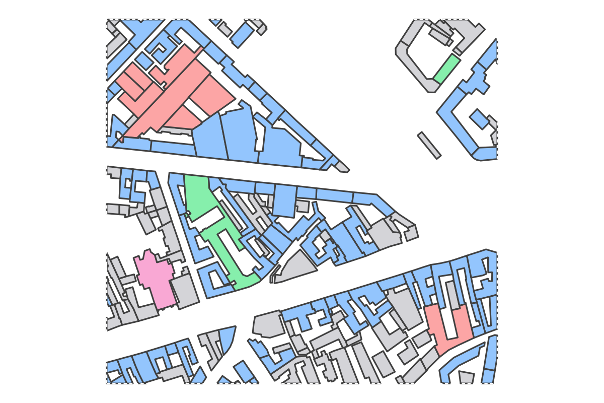 Program breakdown map