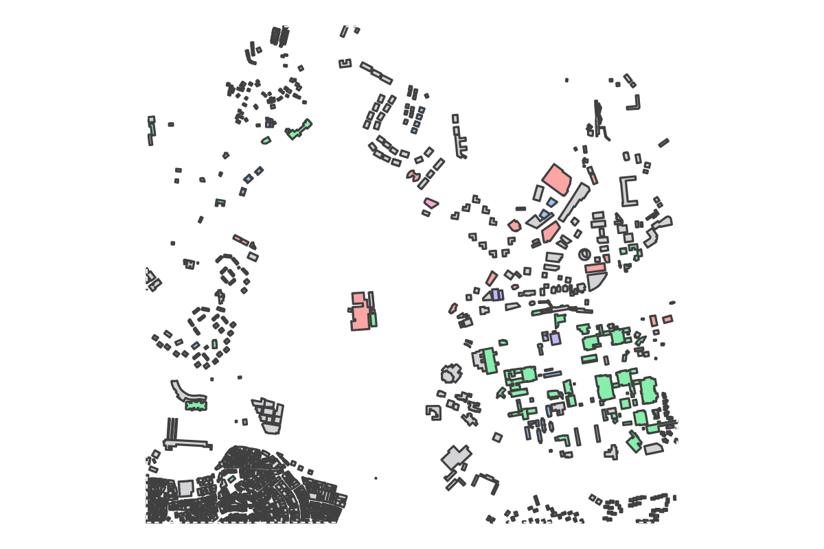 Program breakdown map