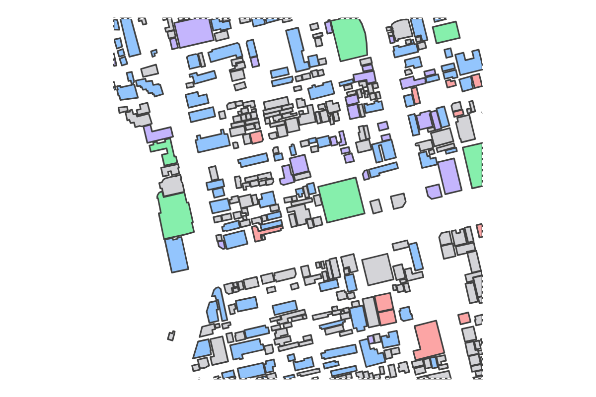 Program breakdown map