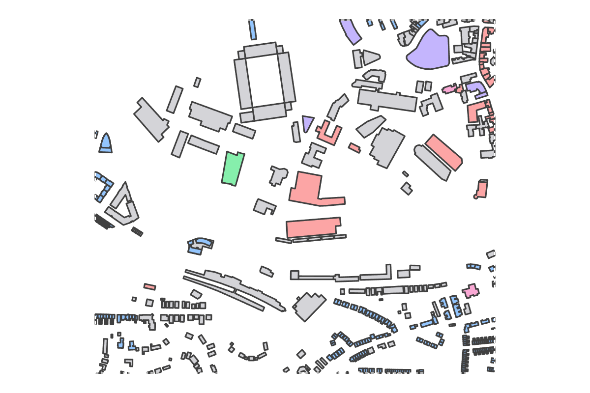 Program breakdown map