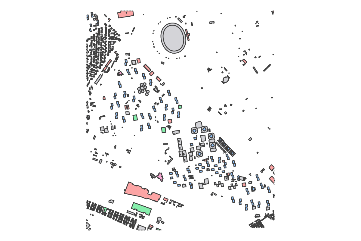 Program breakdown map