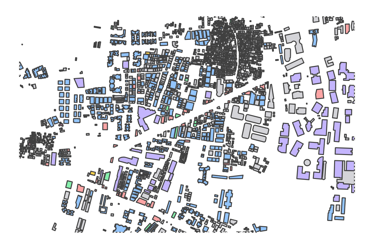 Program breakdown map