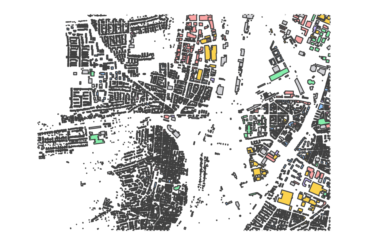 Program breakdown map