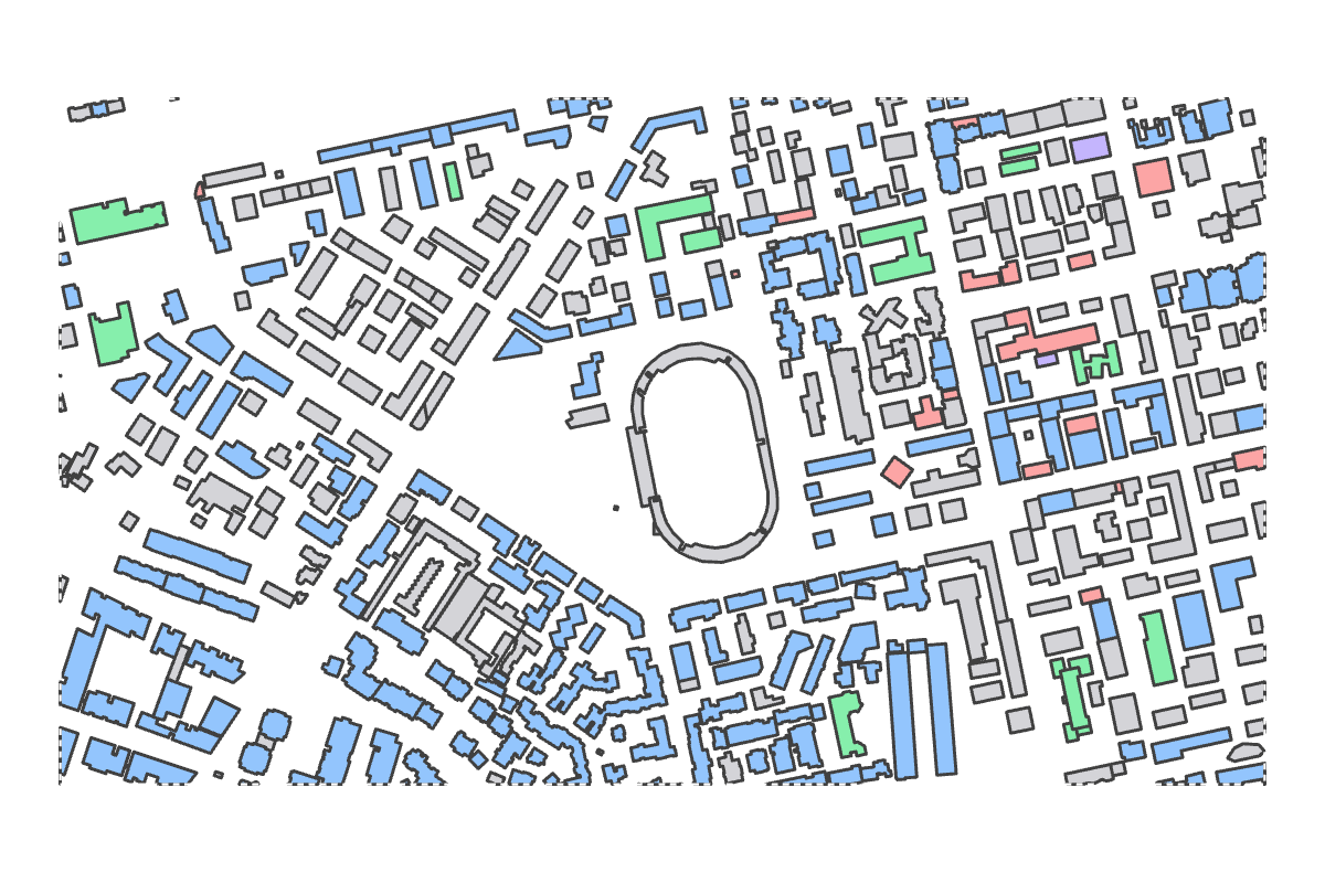 Program breakdown map