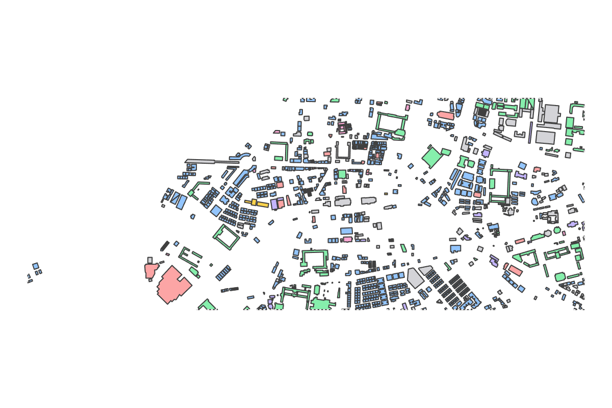 Program breakdown map