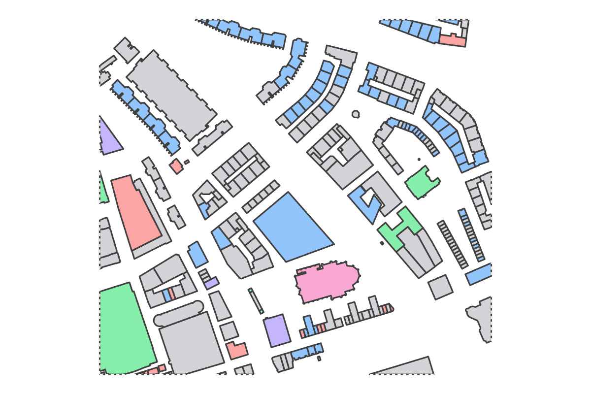 Program breakdown map