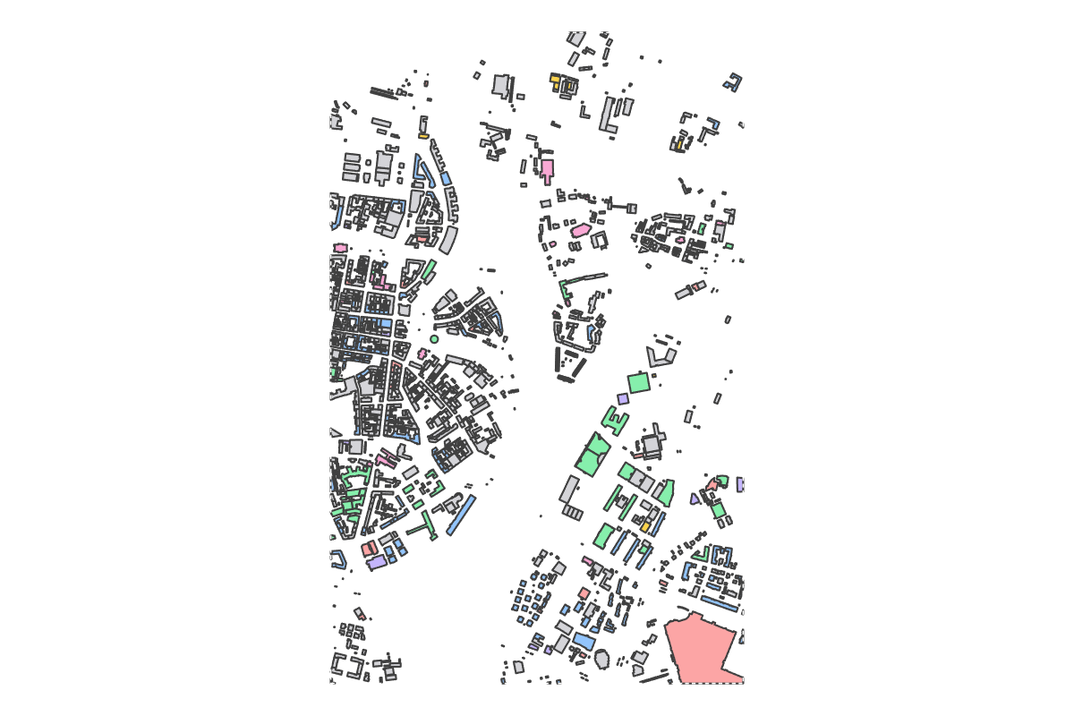 Program breakdown map