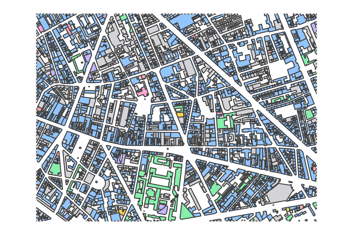 Program breakdown map