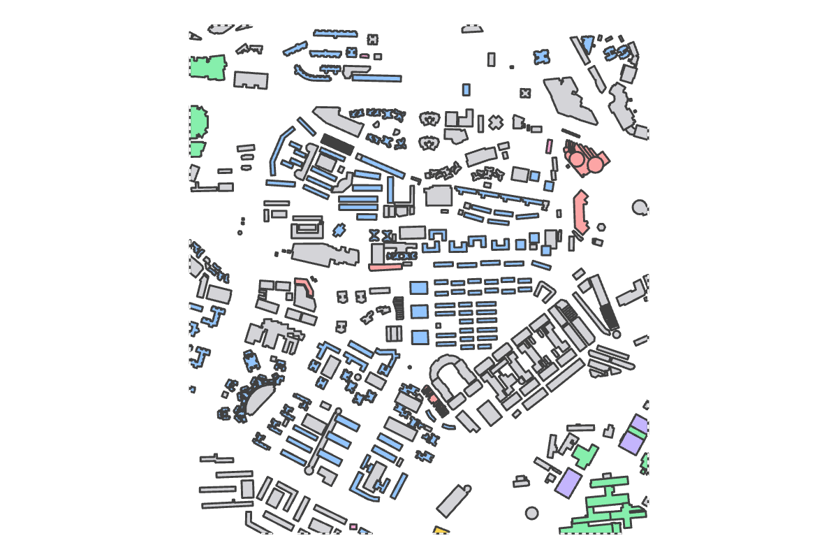 Program breakdown map