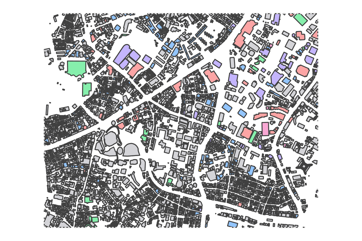 Program breakdown map