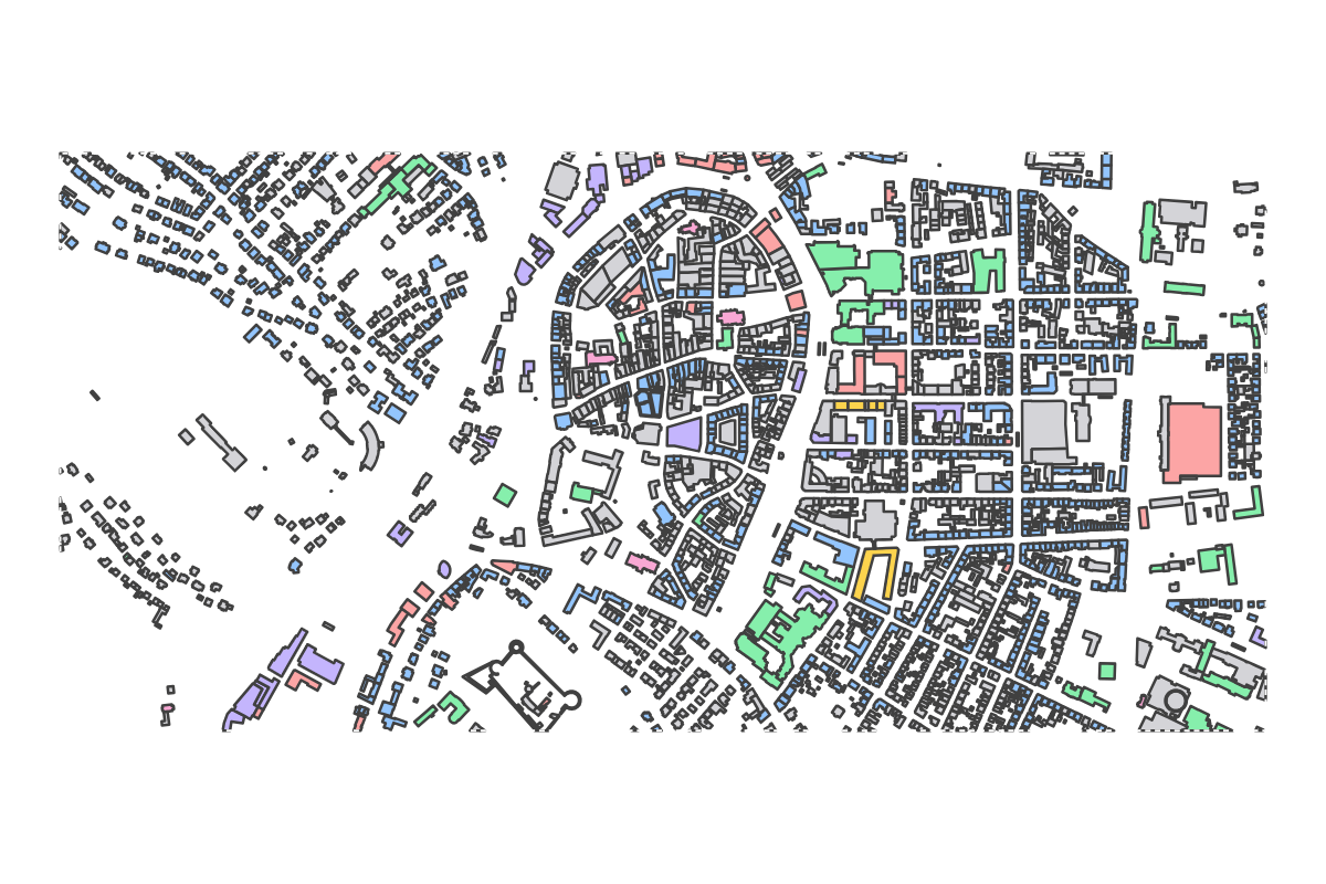 Program breakdown map