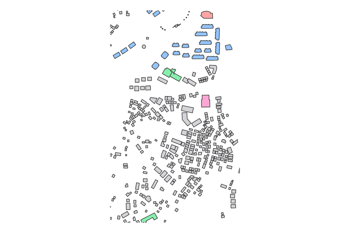 Program breakdown map