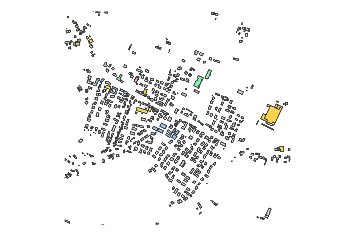 Program breakdown map