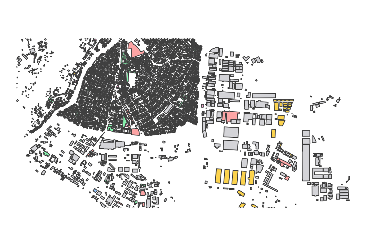 Program breakdown map