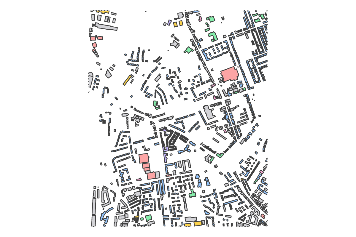 Program breakdown map