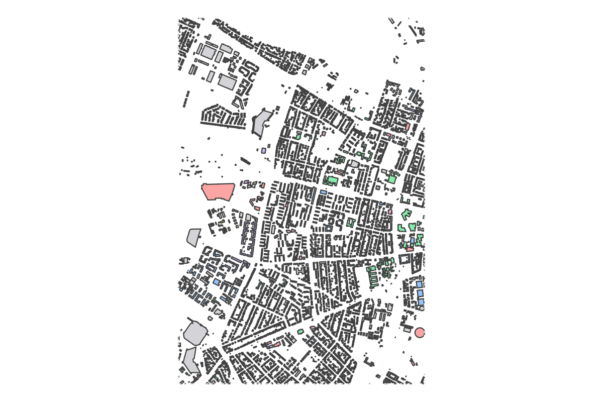 Program breakdown map