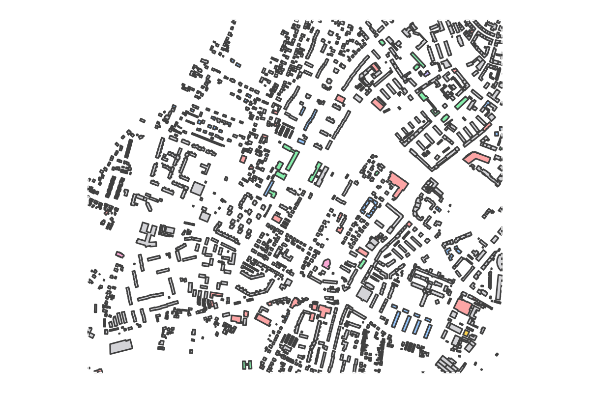 Program breakdown map