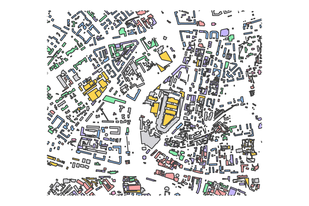 Program breakdown map