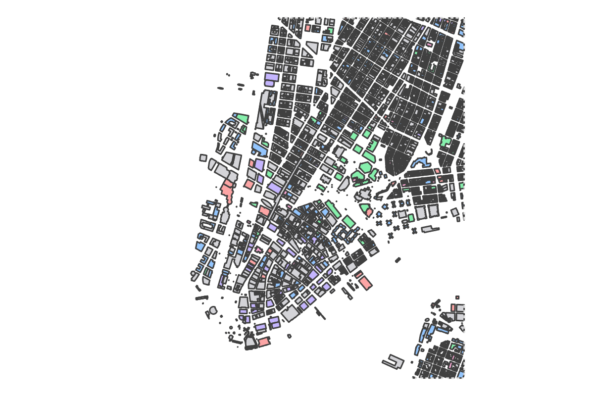 Program breakdown map