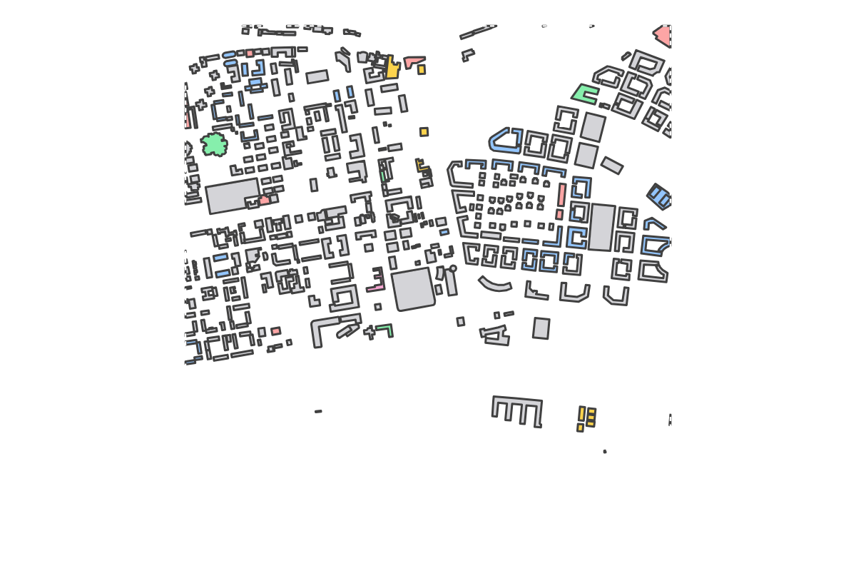 Program breakdown map