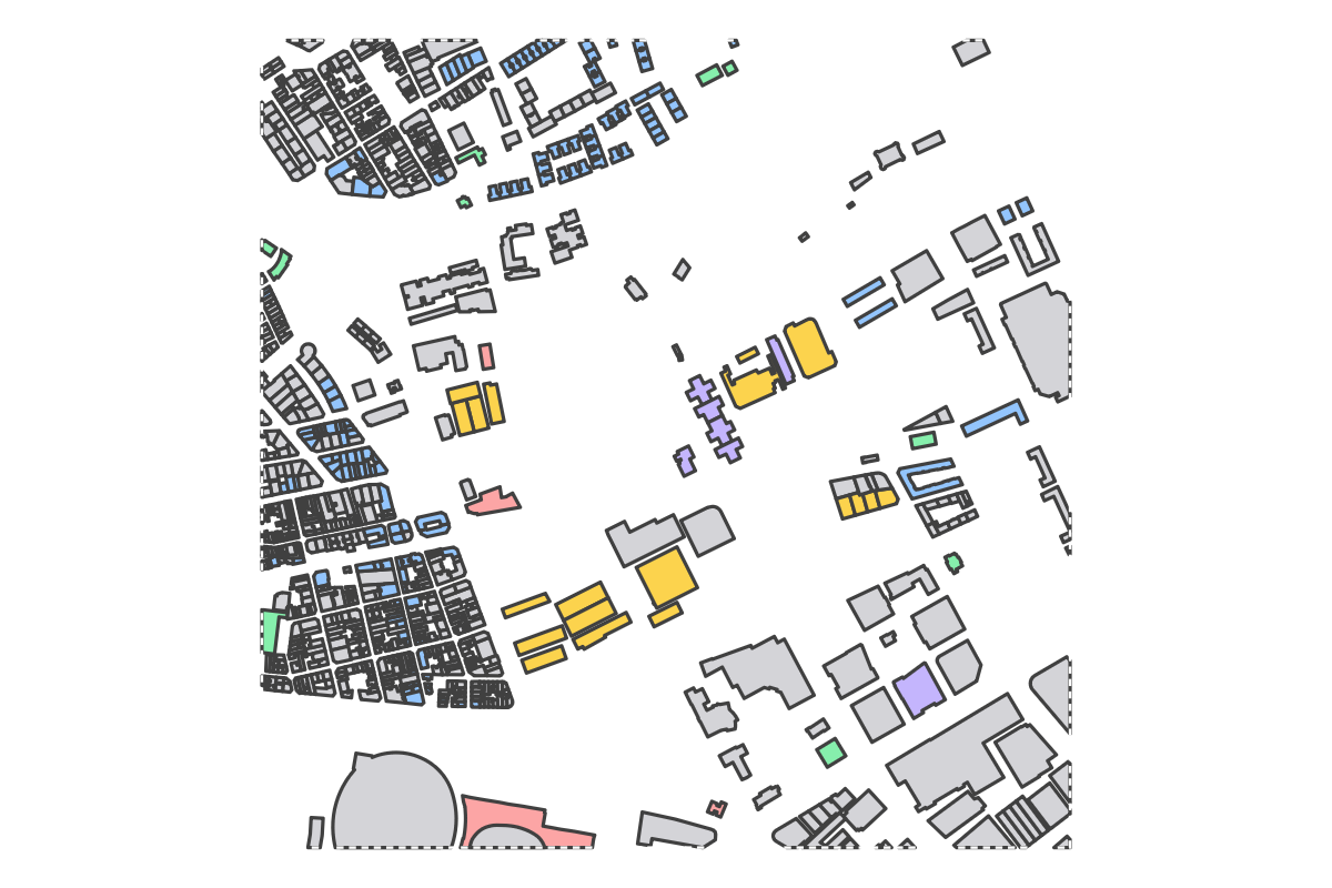 Program breakdown map