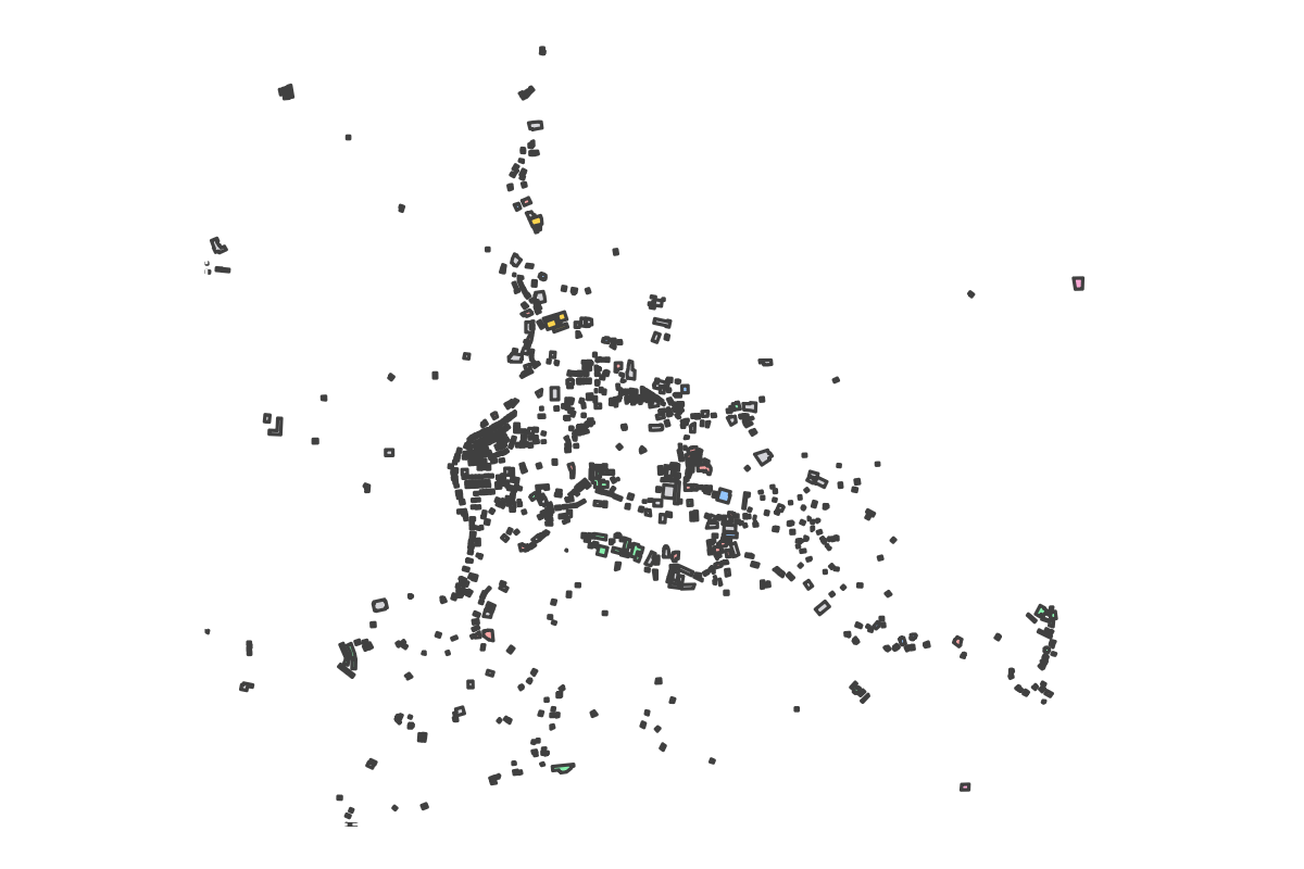 Program breakdown map