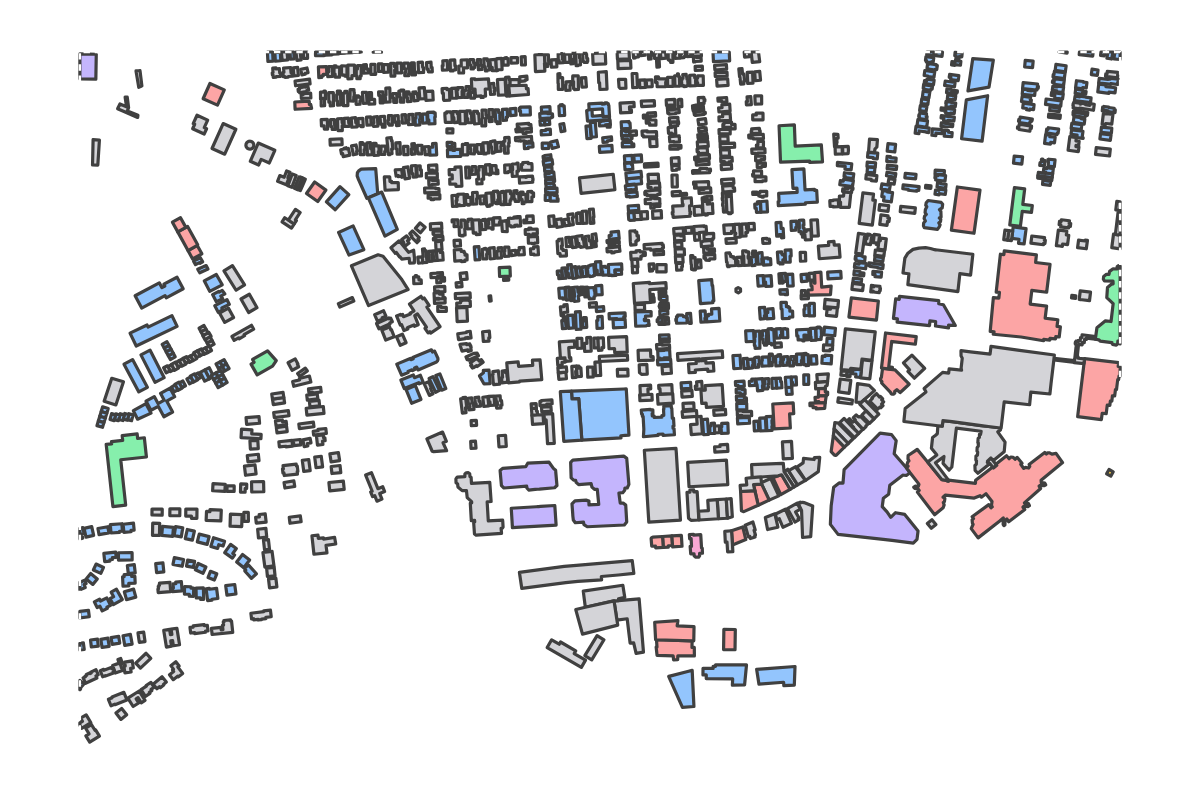 Program breakdown map