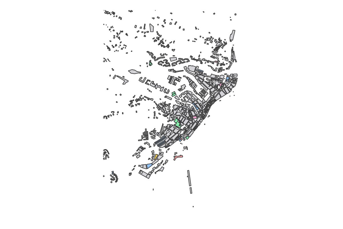 Program breakdown map