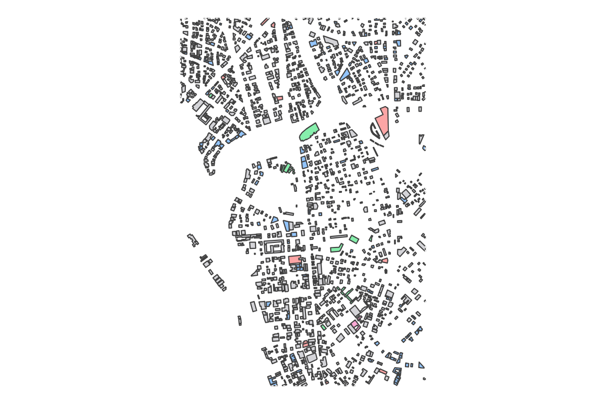 Program breakdown map