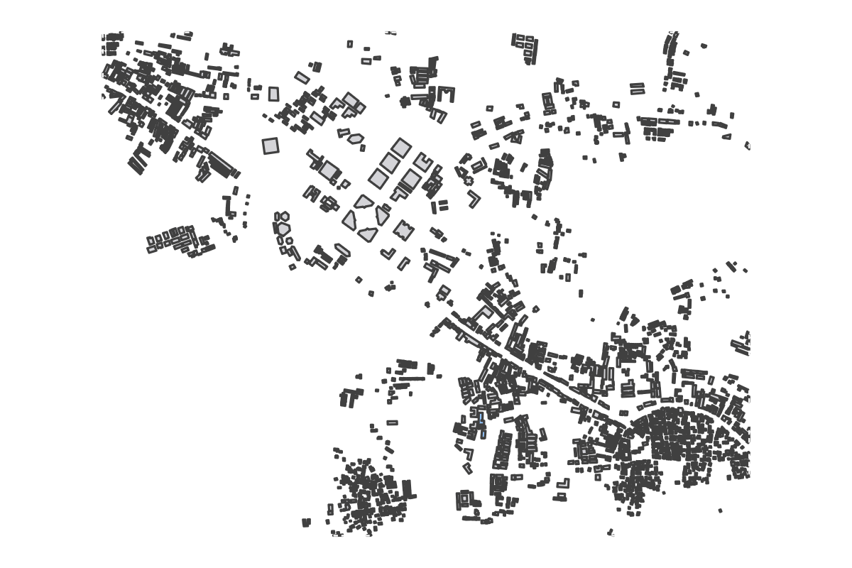 Program breakdown map