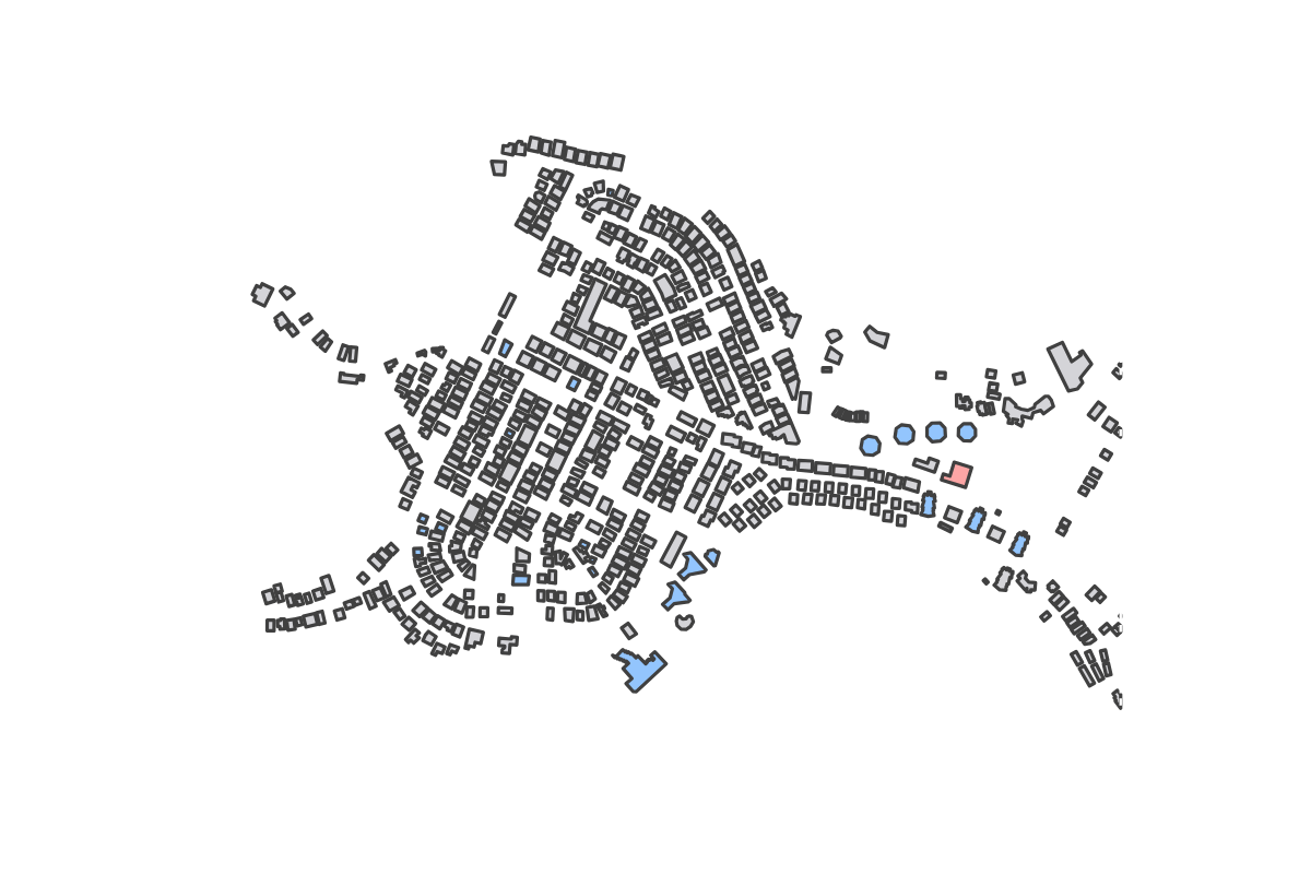 Program breakdown map