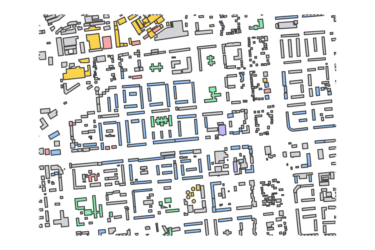 Program breakdown map