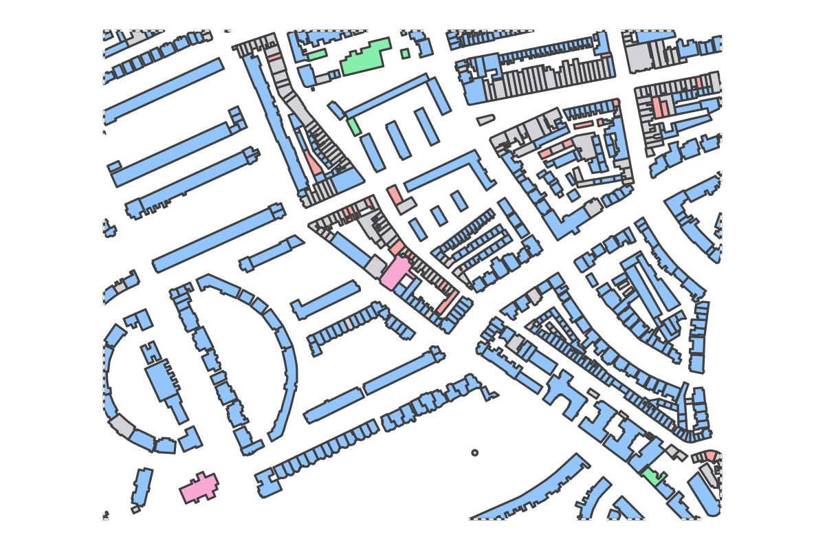 Program breakdown map