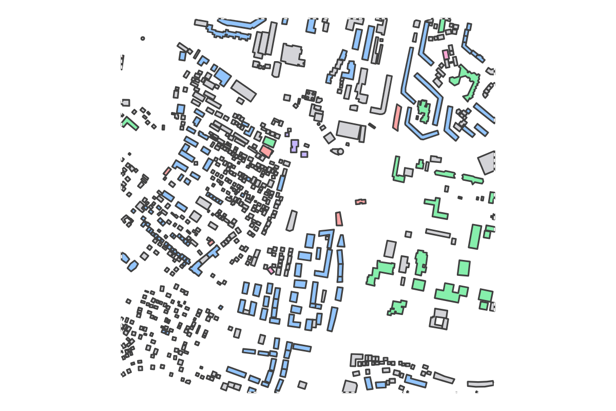 Program breakdown map