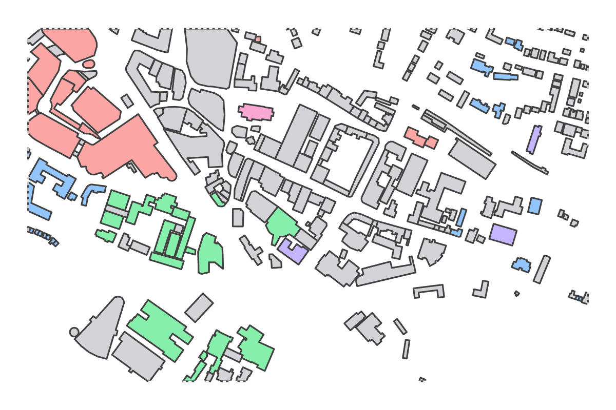 Program breakdown map