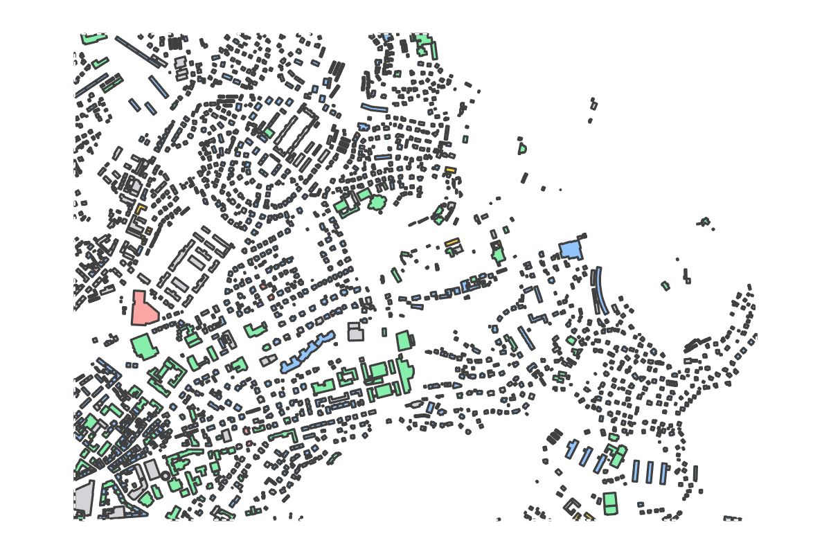Program breakdown map