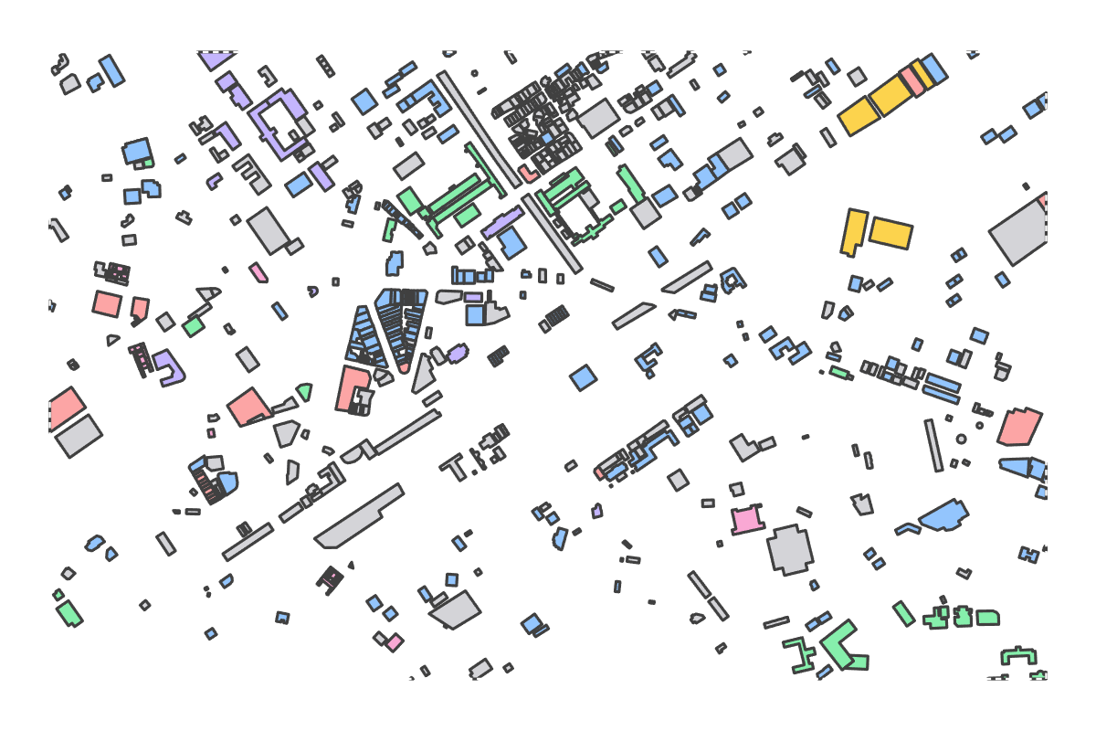 Program breakdown map