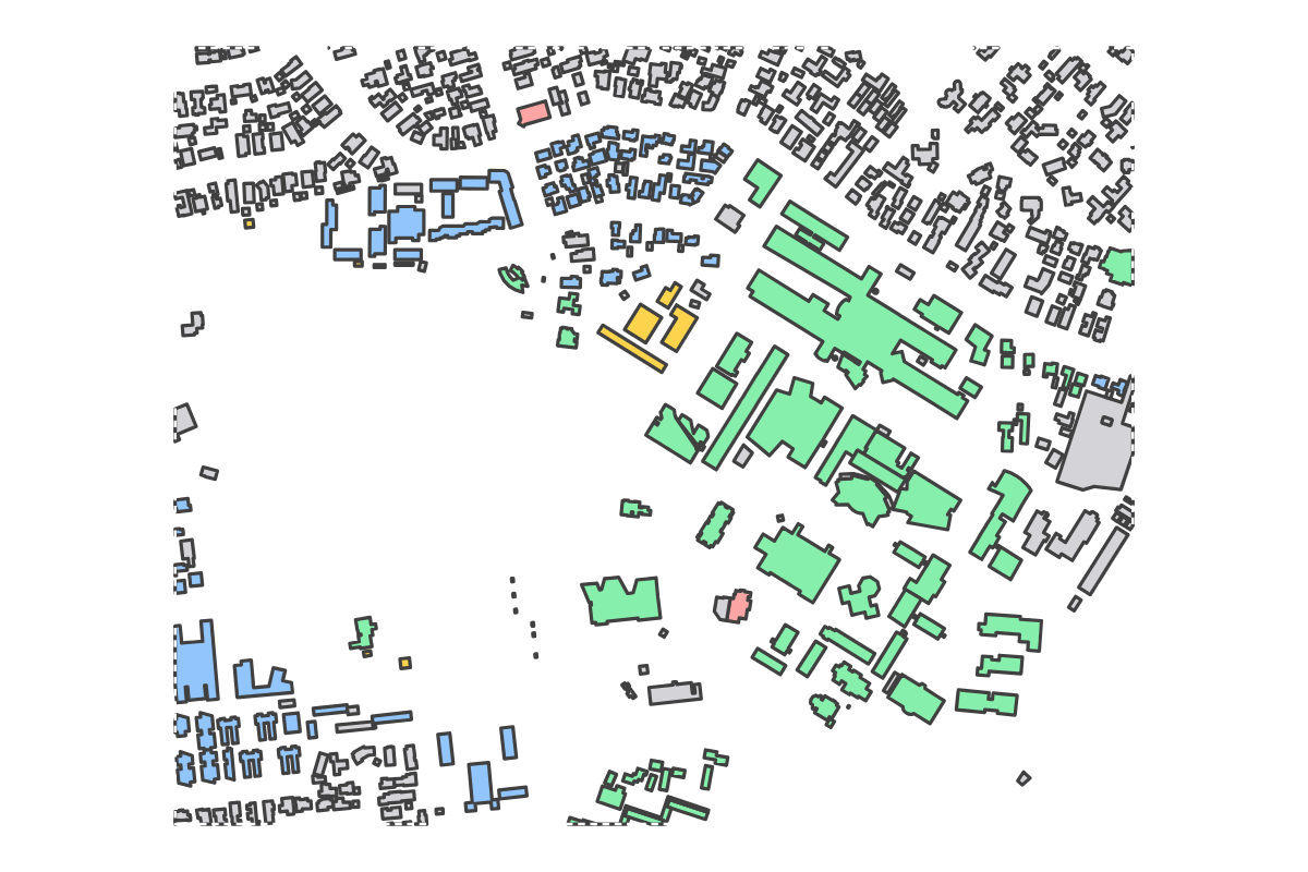 Program breakdown map