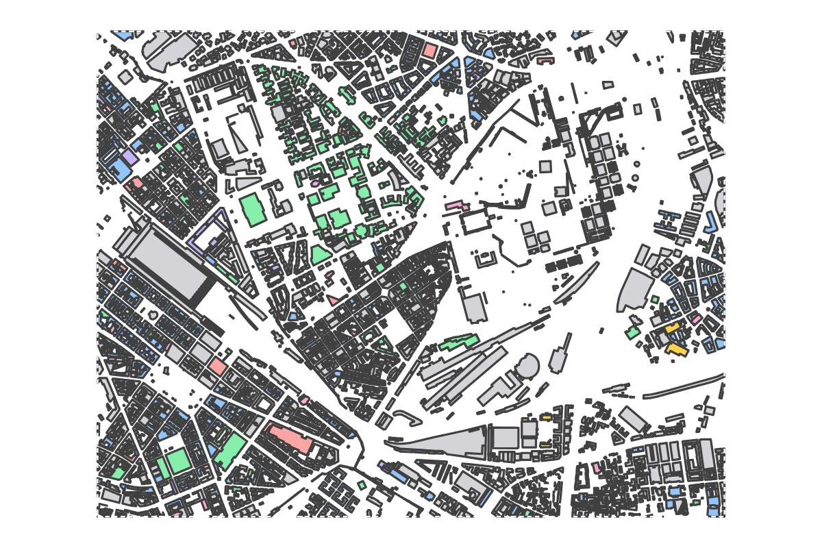 Program breakdown map