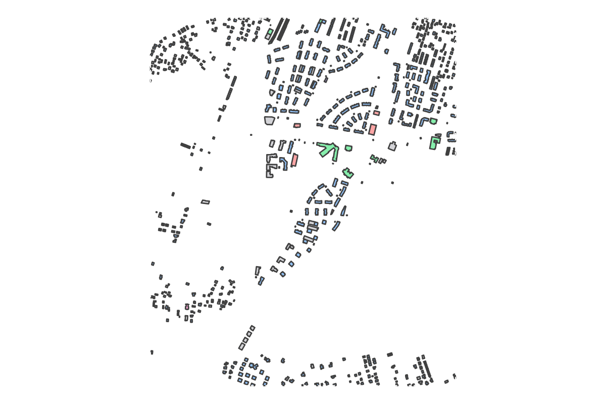 Program breakdown map