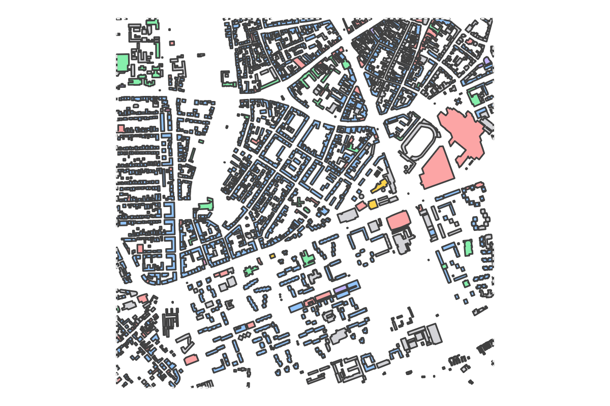 Program breakdown map