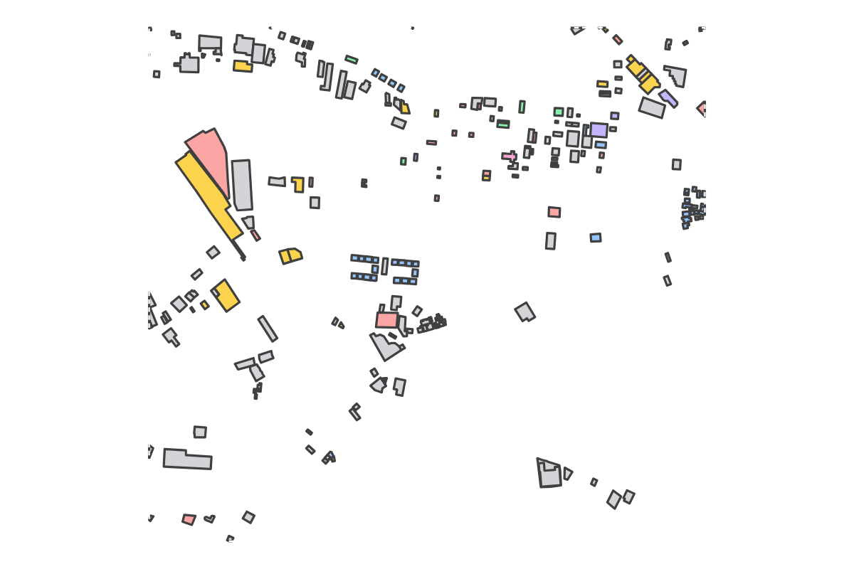 Program breakdown map