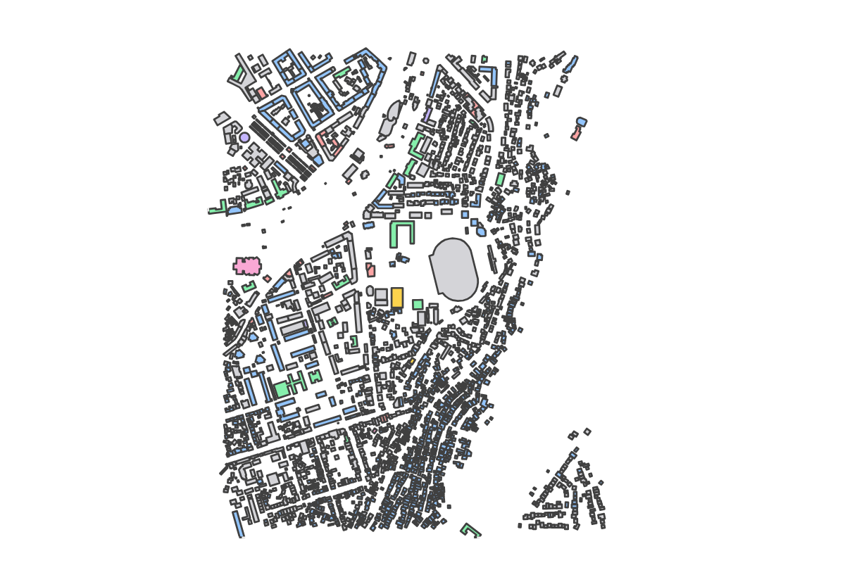 Program breakdown map