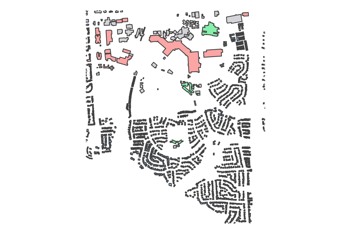 Program breakdown map