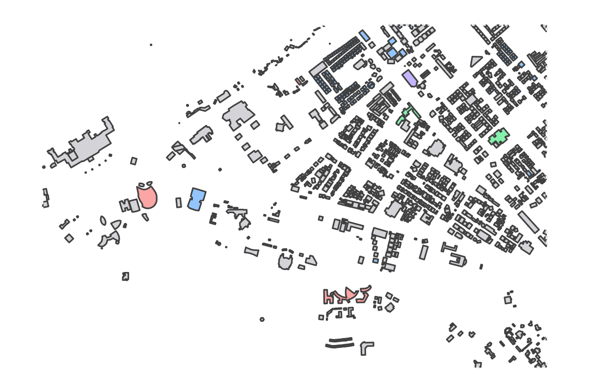 Program breakdown map