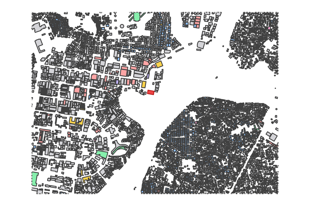 Program breakdown map