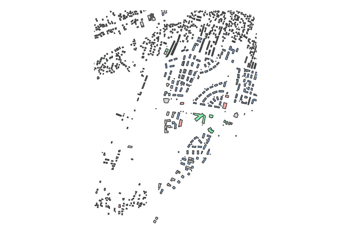 Program breakdown map