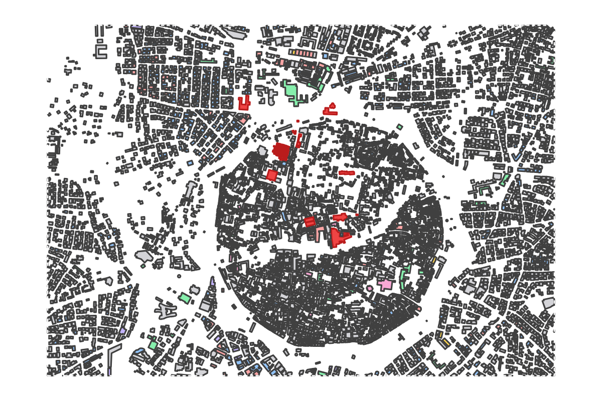 Program breakdown map